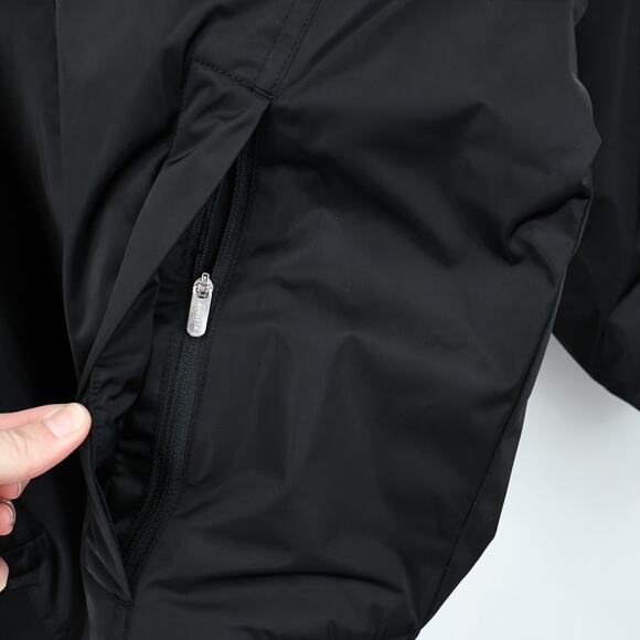 Athleta Sateen Bomber Jacket Black Size Large Tall NWT - Picture 6 of 11